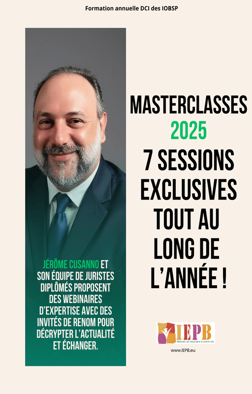 Les Masterclasses IOBSP 2025